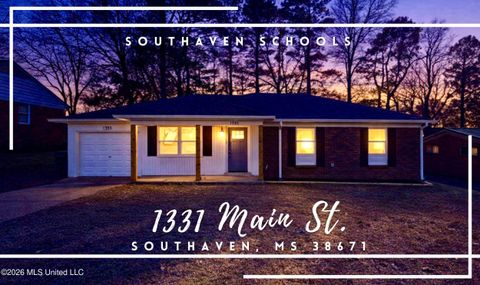 Homes For Sale - 1331 Main Street<br/> Southaven, MS 38671