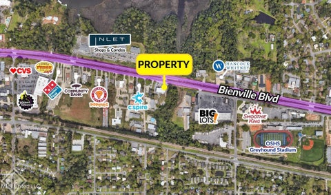 Vacant Land For Sale - 2550 Bienville Boulevard<br/> Ocean Springs, MS 39564