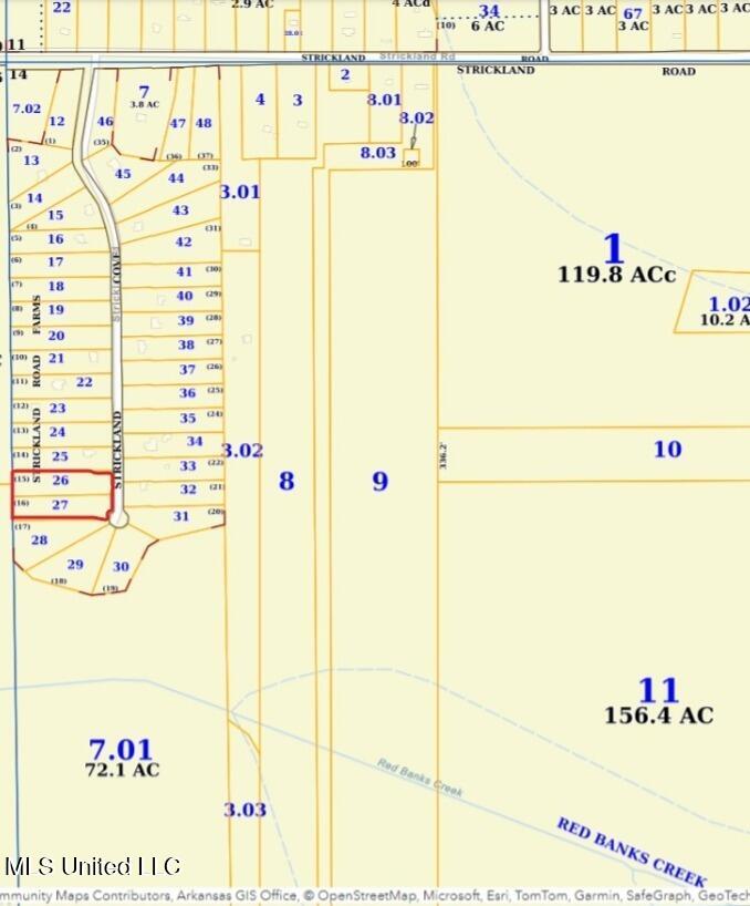 Lot 16 Strickland Farms, Byhalia, Mississippi image 3