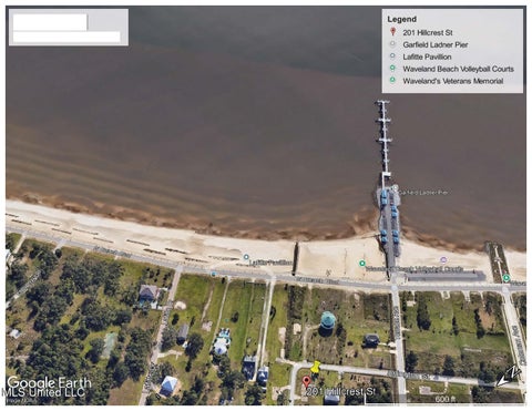 Vacant Land For Sale - 201 Hillcrest Street<br/> Waveland, MS 39576
