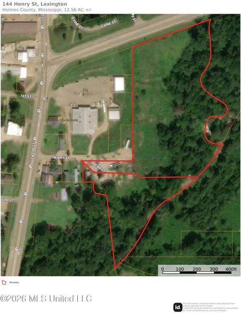Vacant Land For Sale - 144 Henry Street<br/> Lexington, MS 39095