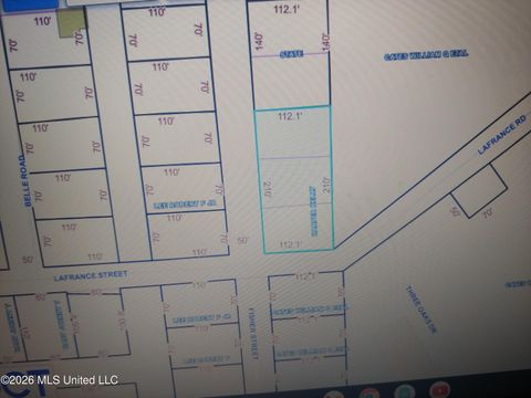 Vacant Land For Sale - 00 Lafrance Road<br/> Bay Saint Louis, MS 39520