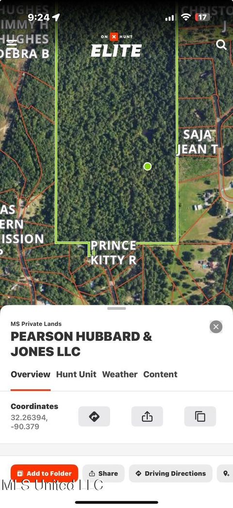 Vacant Land For Sale - 000 SE Meets And Bounds<br/> Raymond, MS 39154