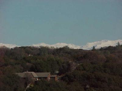 View from the lot east to the Crystal Mountain range.