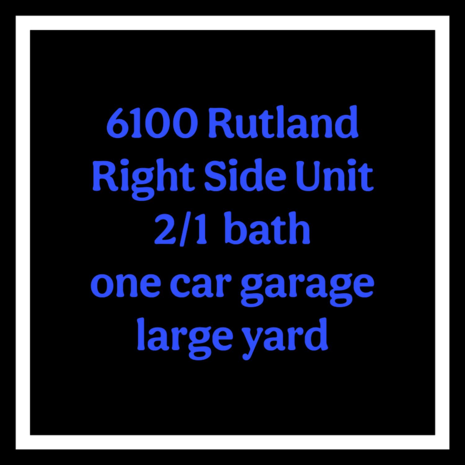 6100 Rutland Drive