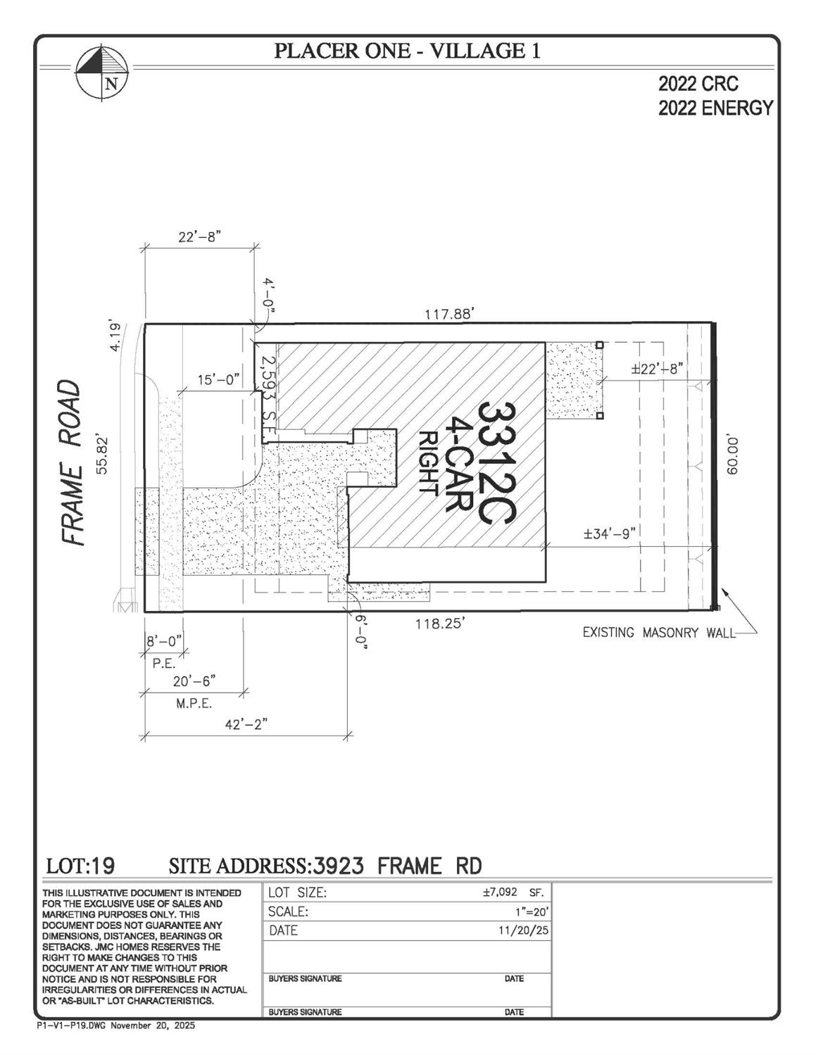 3923 Frame Road
