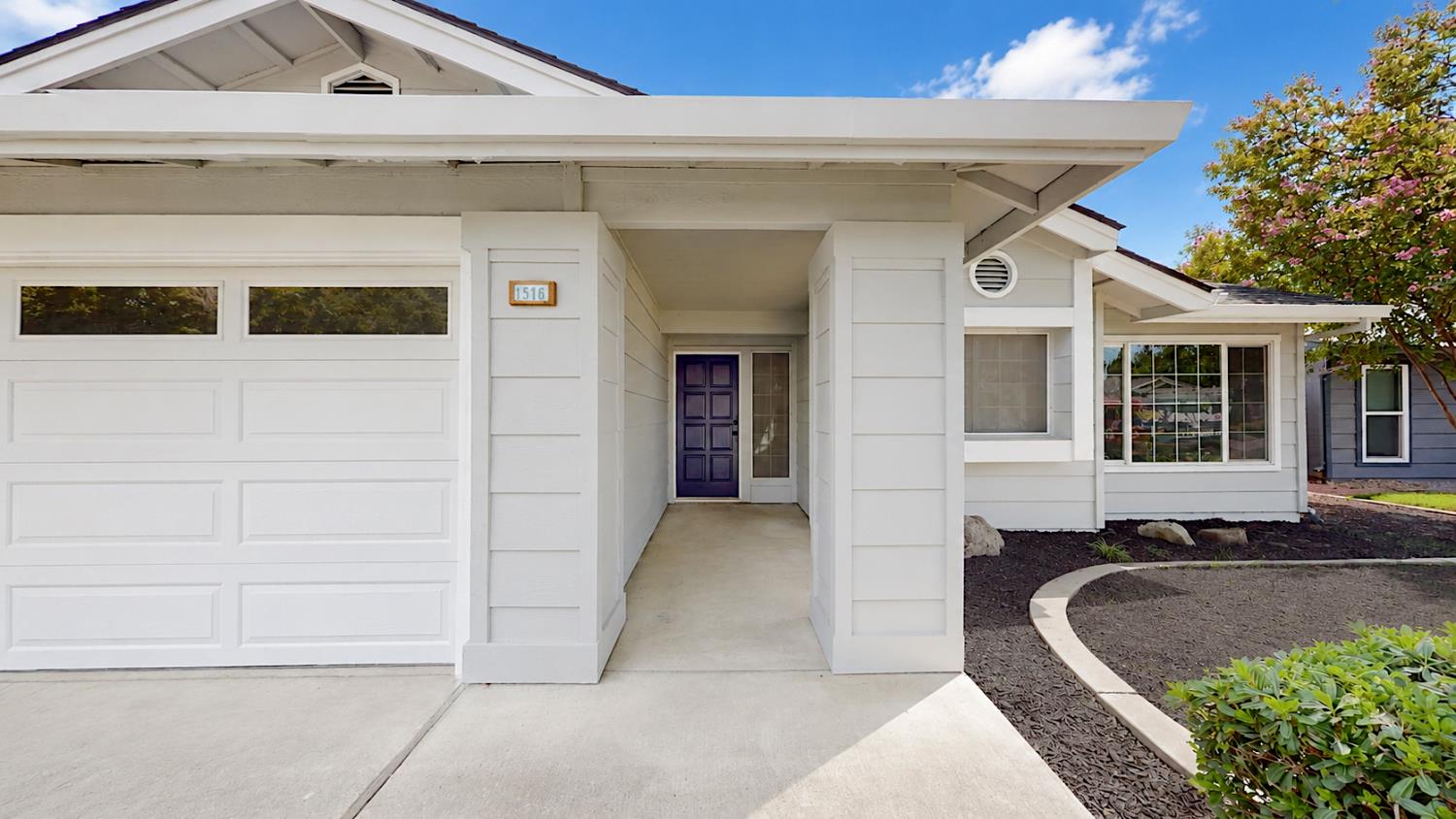 Entrance patio