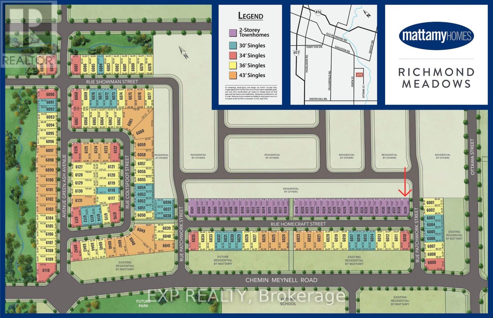 LOT# 6539 HOMECRAFT STREET
