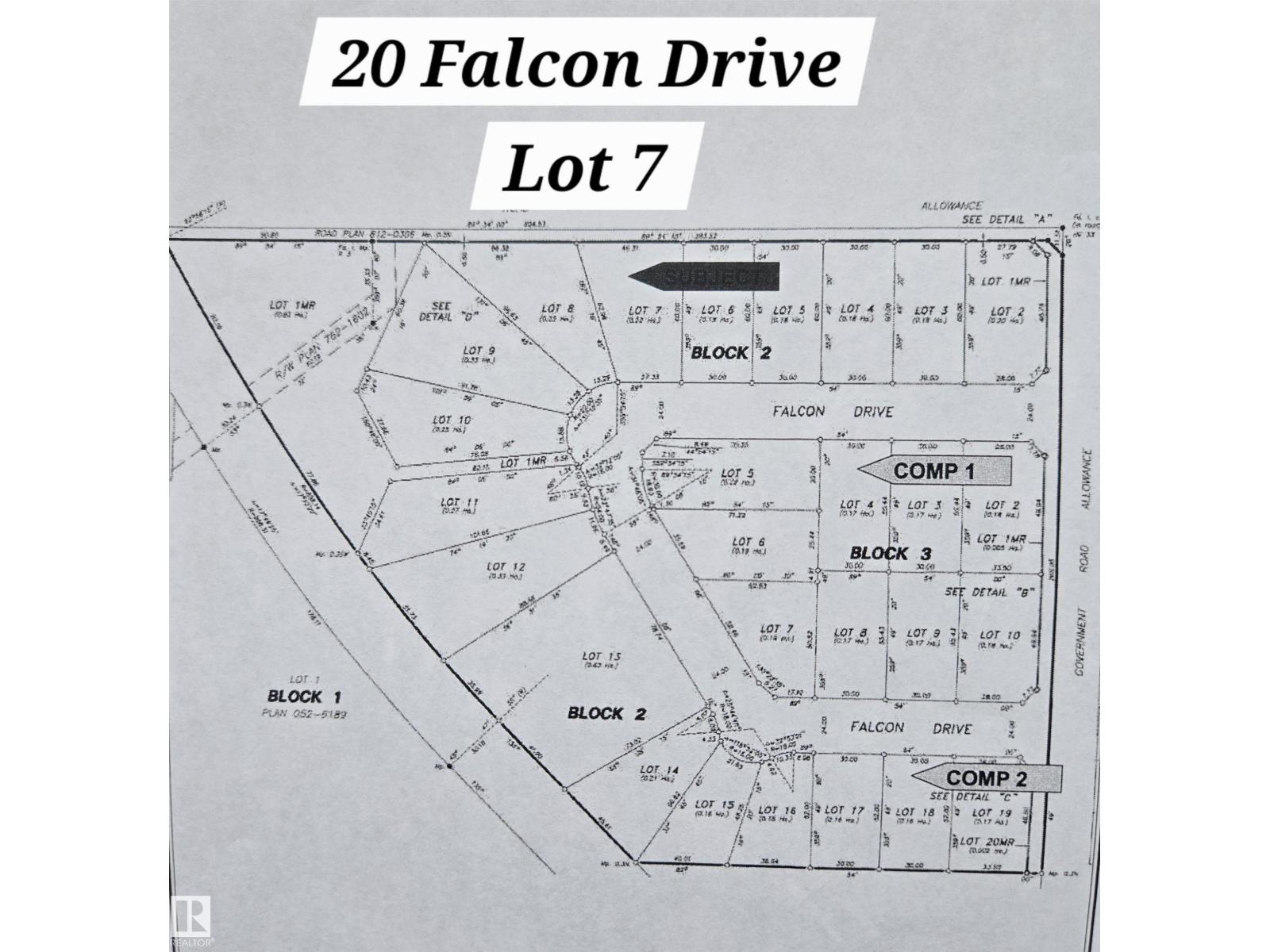 20 FALCON DRIVE