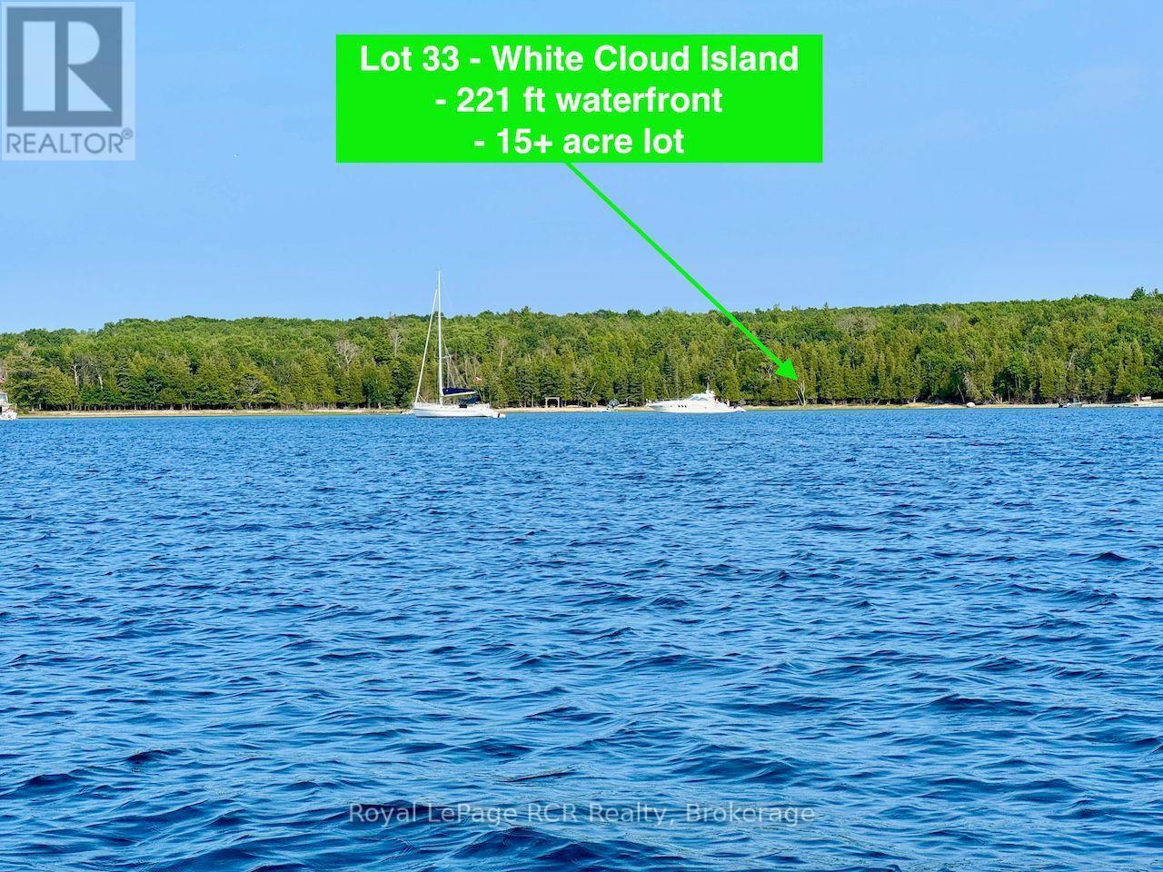 LOT 33 WHITE CLOUD ISLAND