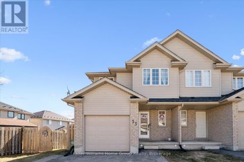 33 SANDCREEK LANE Guelph (Grange Road) ON N1E7K9