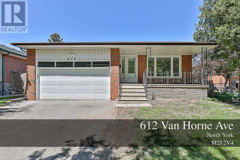612 VAN HORNE AVENUE Toronto (Pleasant View) ON M2J2V4