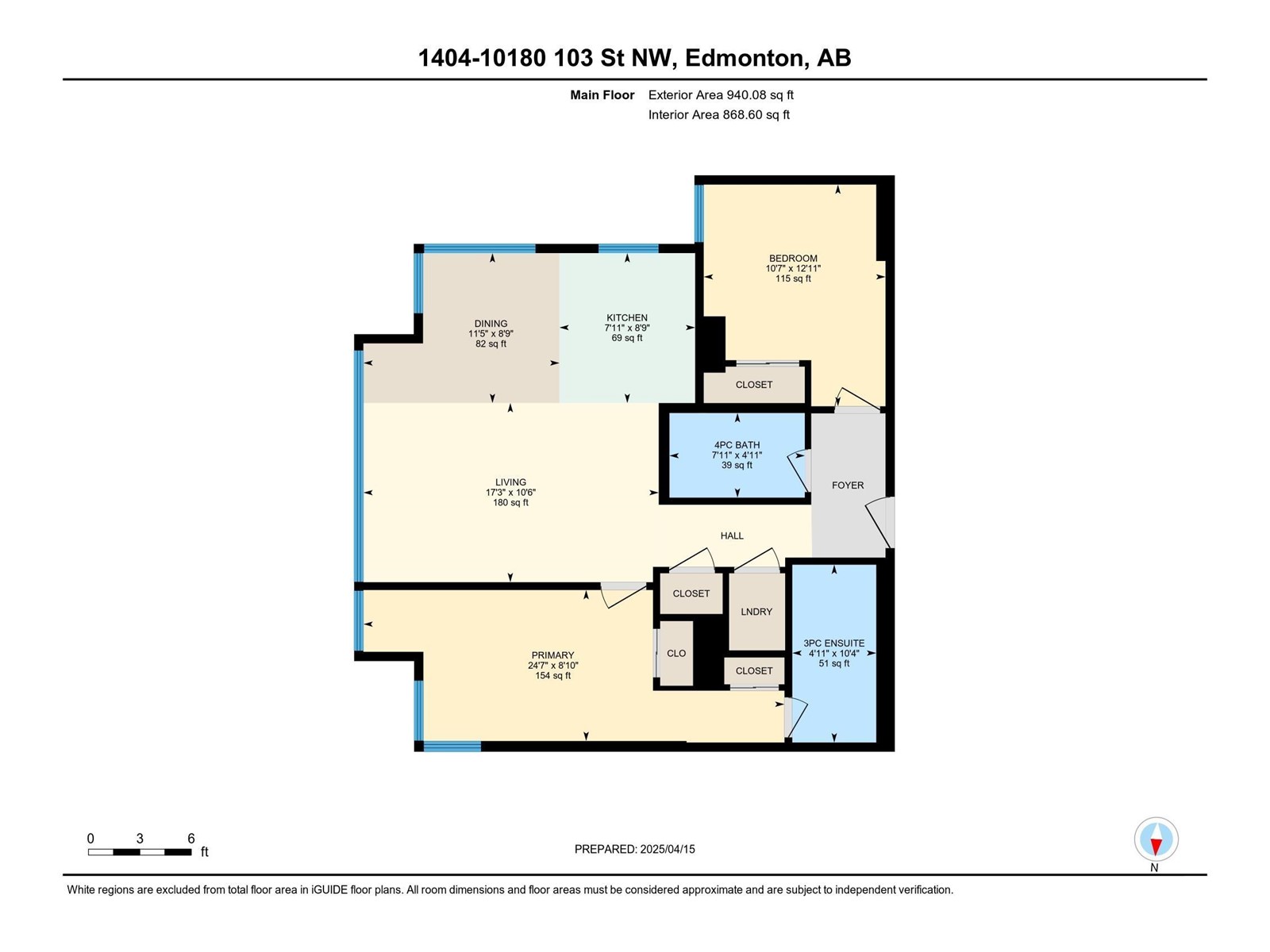 #1404 10180 103 ST NW NW