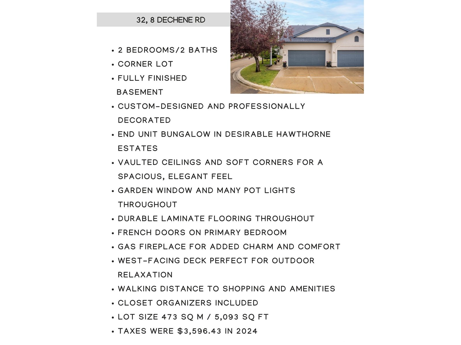 #32 8 Dechene RD NW