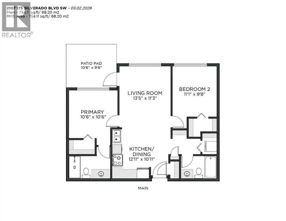 2107, 175 Silverado Boulevard SW