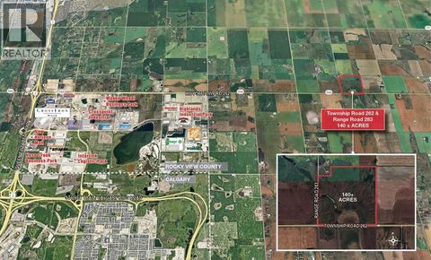 Township Road 262 Range Road 283 Rural Rocky View County AB T0M0T0