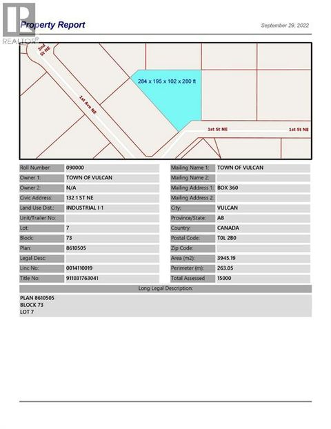 132 1 Street NE Vulcan AB T0L2B0