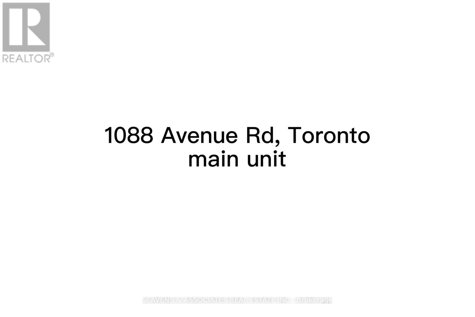 1088 AVENUE ROAD