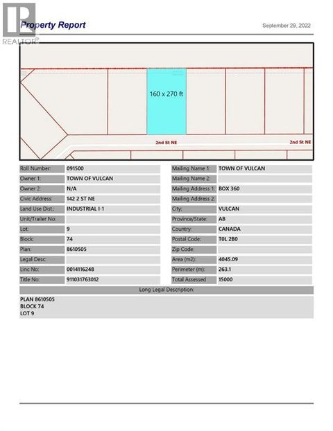 142 2 Street NE Vulcan AB T0L2B0