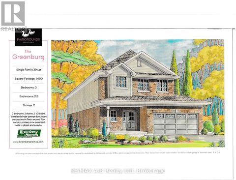 130 FERGUSSON WAY Stratford ON N5A0M7