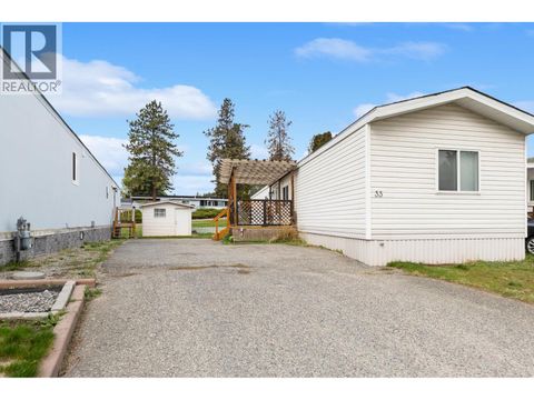 1929 97 Highway S Unit# 33 Westbank BC V1Z2Z1