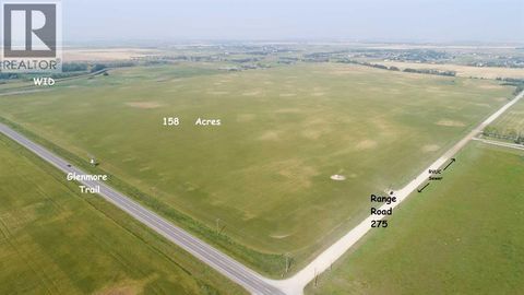 158 Acres Glenmore Trail SE Rural Rocky View County AB T0J1X2