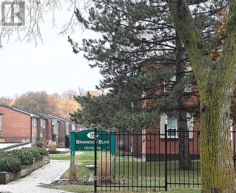 61 - 15 BRIMWOOD BOULEVARD Toronto (Agincourt North) ON M1V1E1