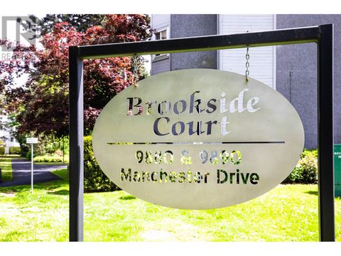 406 9890 MANCHESTER DRIVE Burnaby BC V3N4R4