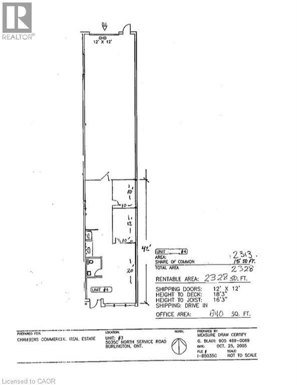 5035 NORTH SERVICE Road Unit# C-4