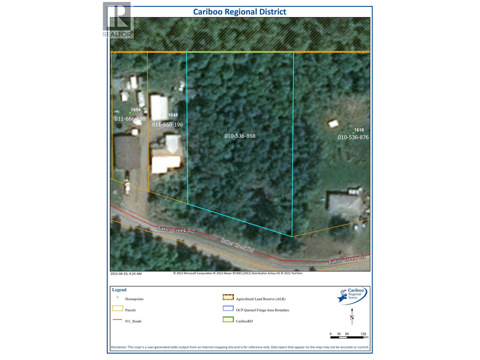 LOT 1 BAKER CREEK ROAD