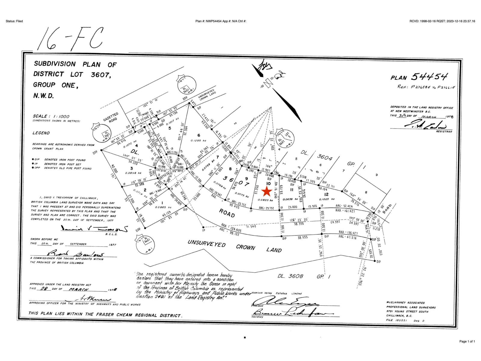 20754 MT DOWNING ROAD