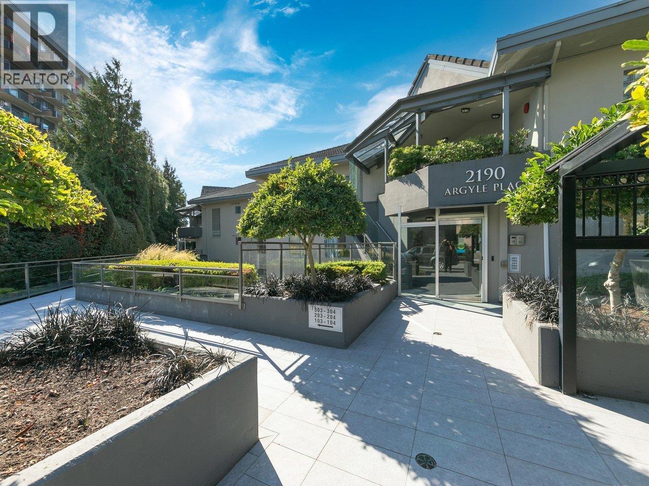 203 2190 ARGYLE AVENUE