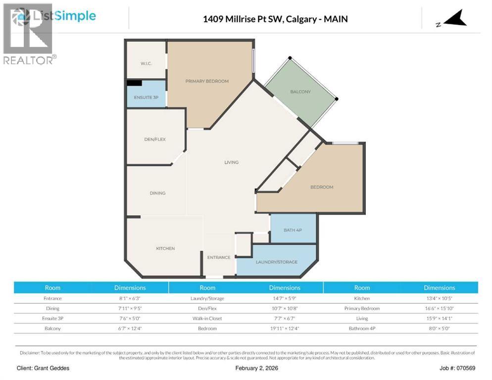 1409, 1000 Millrise Point SW