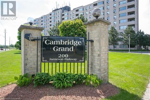 200 JAMIESON Parkway Unit# 516 Cambridge ON N3C4B5