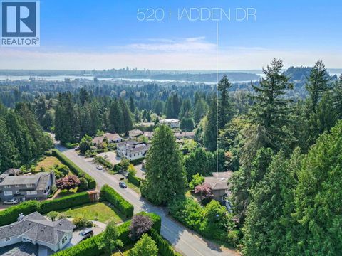 520 HADDEN DRIVE West Vancouver BC V7S1G7