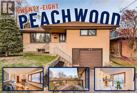 28 PEACHWOOD Court Kitchener ON N2B1S6