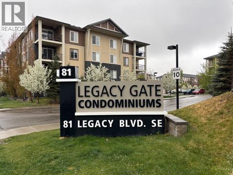 1112, 81 Legacy Boulevard SE Calgary AB T2X2B9