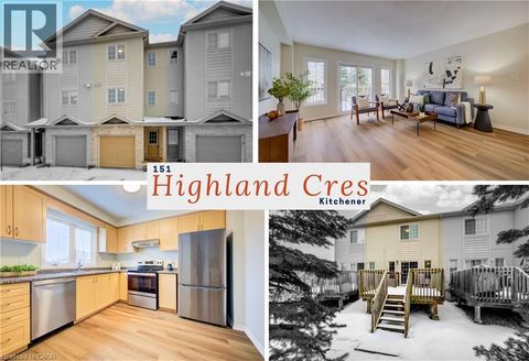 151 HIGHLAND Crescent Kitchener ON N2M0A1