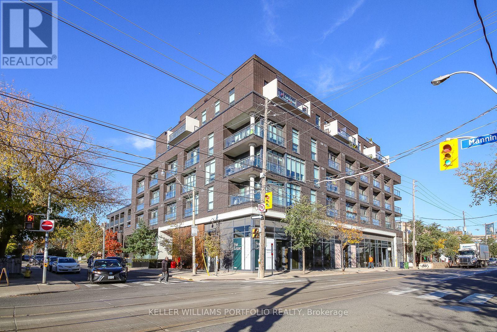 Photo 1 of 24 — 506 - 205 MANNING AVENUE Unit 506, Toronto (Trinity-Bellwoods), ON M6J0E2