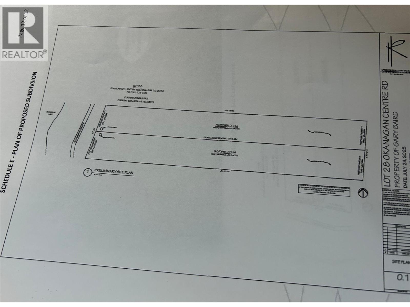 Proposed Lot 28B Okanagan Centre Road W