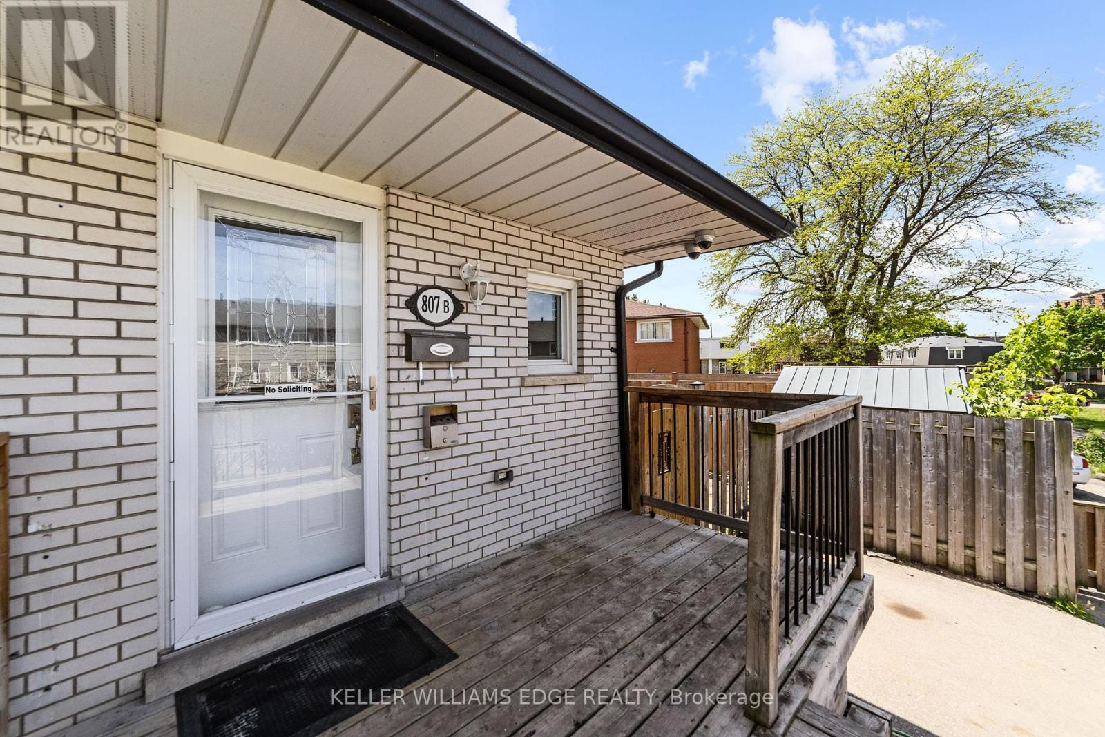 B - 807 PATTERSON PLACE