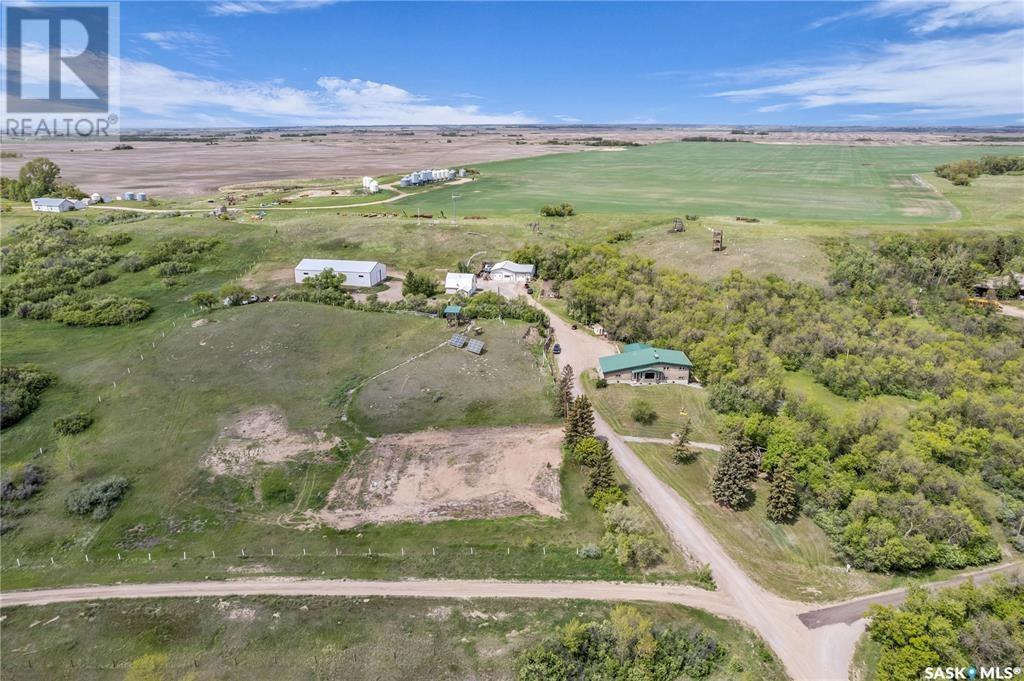 Lumsden acreage with outbuildings