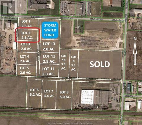 LOT 2 HIGH TECH DRIVE Lakeshore ON N8N2L9