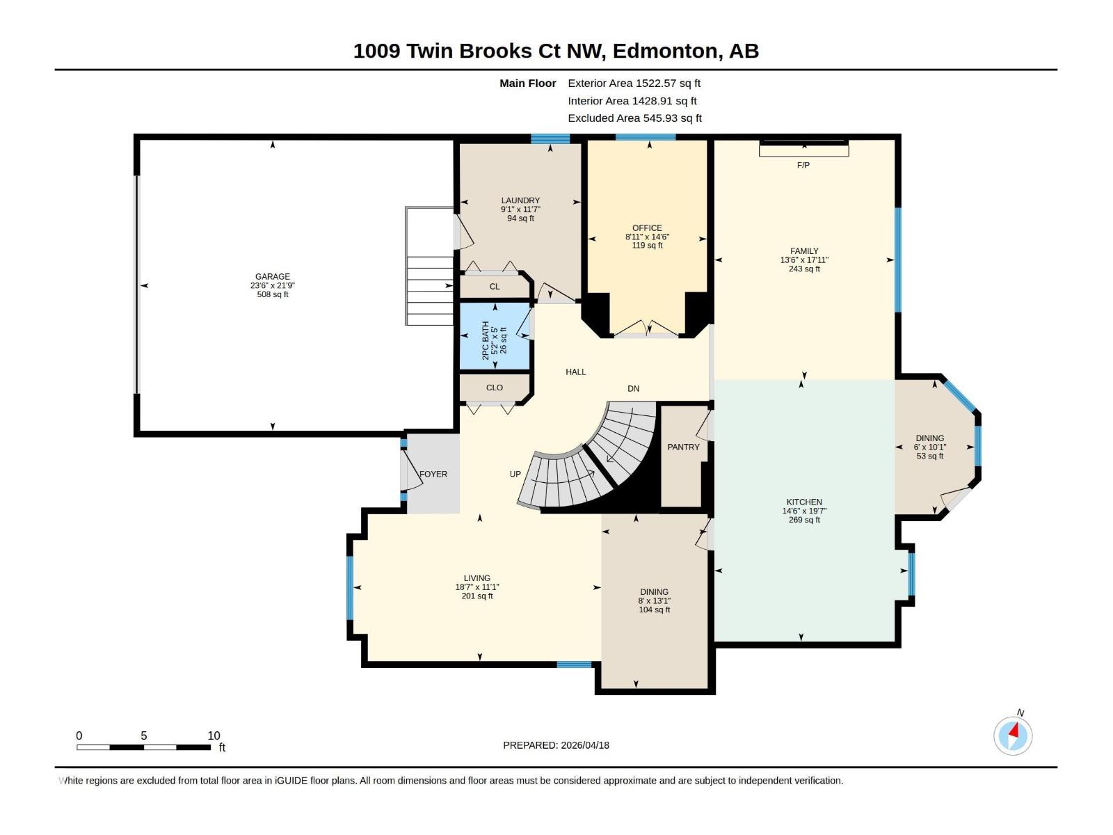 1009 TWIN BROOKS CO NW
