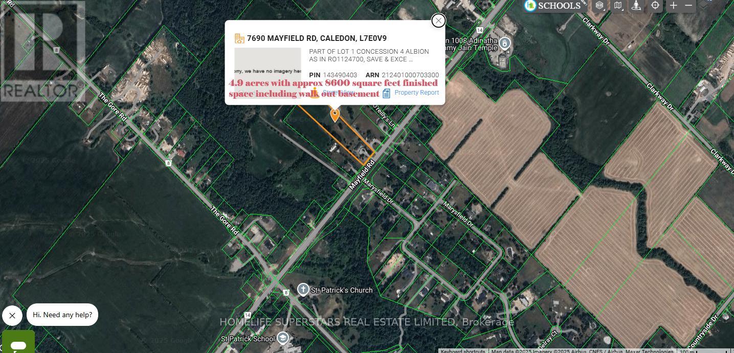 Photo 1 of 1 — 7690 MAYFIELD ROAD, Caledon, ON L7E0V9
