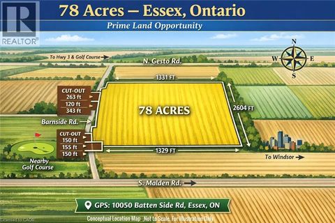 PT LT 30 CON BATTEN SIDE Road Essex ON N8M2X6