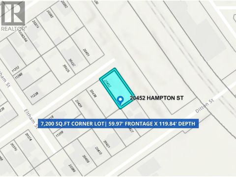 20452 HAMPTON STREET Maple Ridge BC V2X6A8