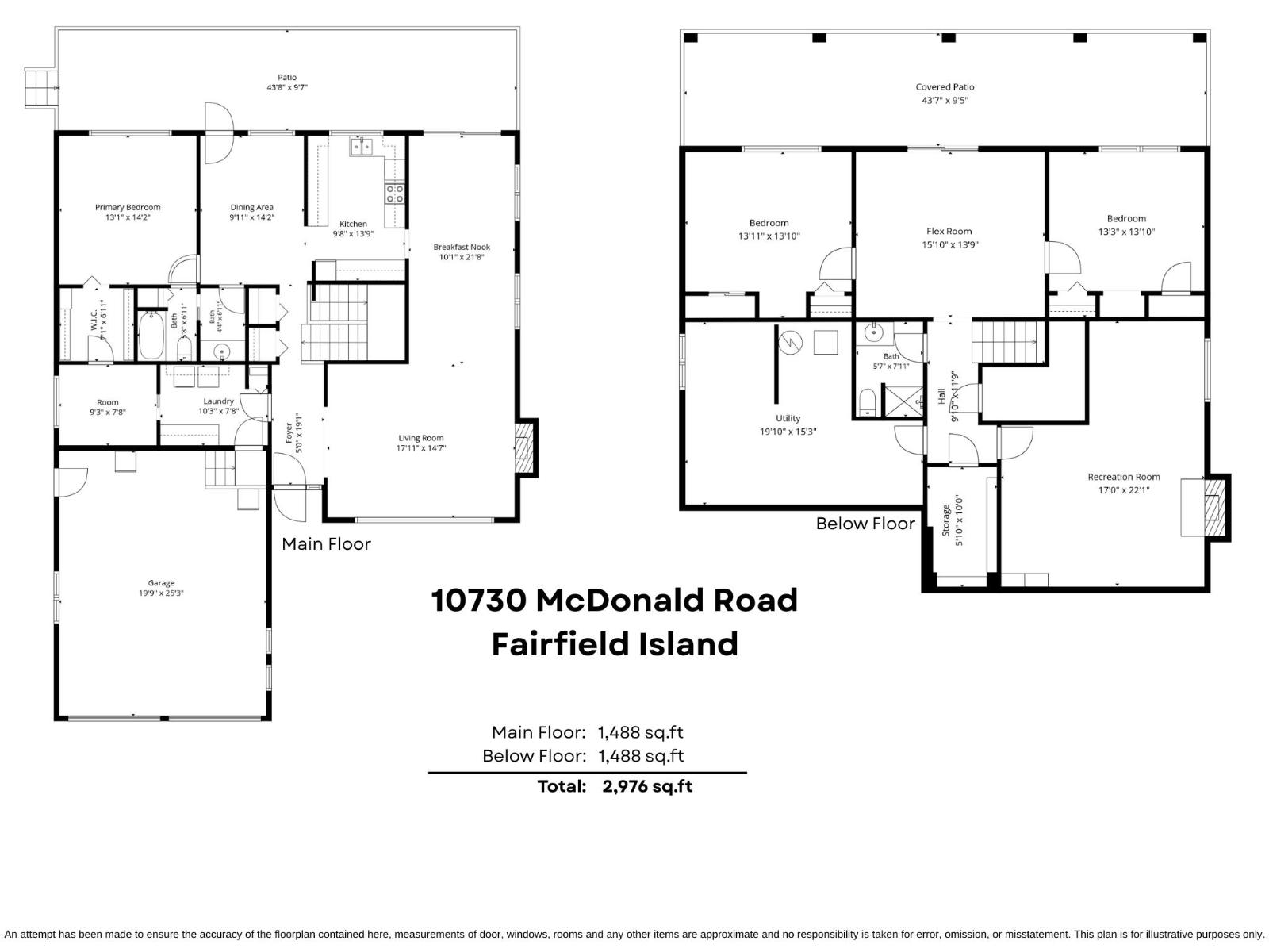 10730 MCDONALD ROAD|Fairfield Island