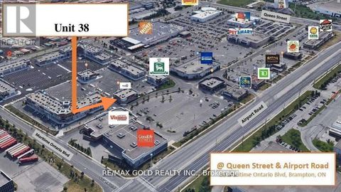 38 - 60 MARITIME ONTARIO BOULEVARD Brampton (Airport Road/ Highway 7 Business Centre) ON L6S0E7