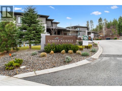 2161 Upper Sundance Drive Unit# 26 West Kelowna BC V4T3E7